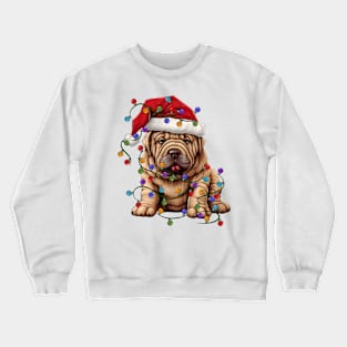 Christmas Puppy Crewneck Sweatshirt